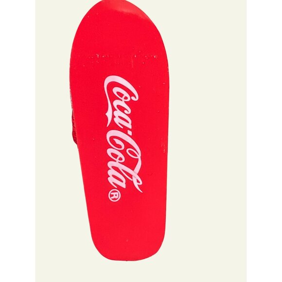 Coca Cola Polar Bear Collection Ornament Bear on Snowboard 1995 - Picture 10 of 13